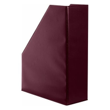 VICTORIA iratpapucs PVC, 95mm bordó (IDVB) (IDVB) irattartó