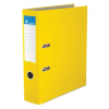 VICTORIA Iratrendező, 75 mm, A4, PP/karton, élvédő sínnel, , "Basic", sárga
