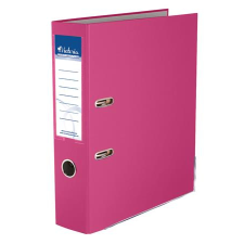VICTORIA Iratrendező, 75 mm, a4, pp/karton, élvédő sínnel, victoria office, &quot;basic&quot;, rózsaszín gyűrűskönyv