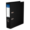 VICTORIA Iratrendező, 75 mm, A4, PP/PP, élvédő sínnel, VICTORIA, "Premium", fekete