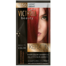  VICTORIA Keratin Therapy Hajszínező Sampon 40ml &#8211; Gránátvörös hajfesték, színező