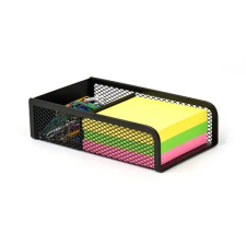 VICTORIA Kockatömbtartó és gemkapocstartó fémhálós gemkapocs, tűzőkapocs