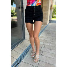 Victoria Moda Női rövid farmernadrág - Fekete - M női rövidnadrág