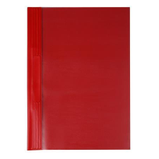 VICTORIA OFFICE Gyorsfűző, kemény hátlappal, PVC, A4, VICTORIA OFFICE, piros lefűző