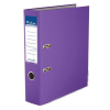  VICTORIA OFFICE Iratrendező, 75 mm, A4, PP/karton, élvédő sínnel, VICTORIA OFFICE, "Basic", lila