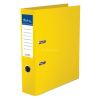 VICTORIA OFFICE Iratrendező, 75 mm, A4, PP/PP, élvédő sínnel, VICTORIA OFFICE, "Premium", sárga