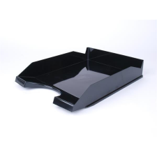 VICTORIA OFFICE Irattálca, műanyag, VICTORIA OFFICE, fekete irattálca