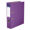 VICTORIA OFFICE Karos iratrendező, VICTORIA Basic, A4, 75 mm, PP/karton, lila