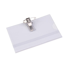 VICTORIA OFFICE Névkitűző, csíptetővel és tűvel, 88x54 mm, VICTORIA OFFICE névkitűző