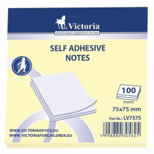 VICTORIA Öntapadós jegyzettömb Fortuna/Victoria/Global 75x75 100lap jegyzettömb