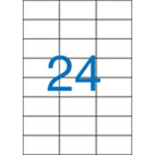 VICTORIA PAPER Etikett, univerzális, 70x37 mm, VICTORIA PAPER, 2400 etikett/csomag etikett