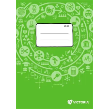 VICTORIA PAPER Füzet, tűzött, A5, sima, 32 lap, VICTORIA PAPER Circle "20-32" füzet