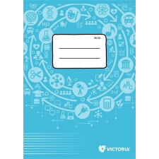 VICTORIA PAPER Füzet, tűzött, A5, vonalas, 32 lap, 2. osztály, VICTORIA PAPER Circle "16-32" füzet