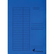 VICTORIA Papír gyorsfűző, kék lefűző