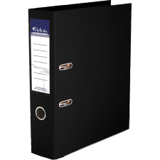 VICTORIA Premium iratrendező 75mm, A4, PP/PP, élvédő sínnel fekete (IDIP75FK) (IDIP75FK) irattartó