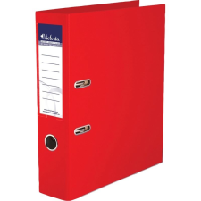 VICTORIA Premium iratrendező 75mm, A4, PP/PP, élvédő sínnel piros (IDIP75P) (IDIP75P) irattartó