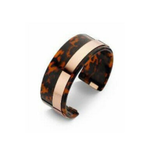 VICTORIA rose gold színű barna mintás karkötő gold karkötő
