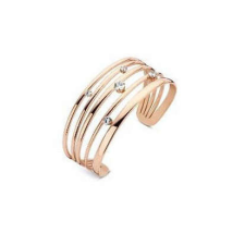 VICTORIA rose gold színű fehér köves karkötő white karkötő