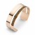  Victoria Rose gold színű fekete köves karkötő