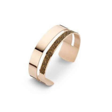 VICTORIA rose gold színű fekete köves karkötő gold karkötő