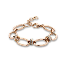 VICTORIA Rose gold színű köves karkötő karkötő