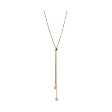 Victoria Rose gold színű rózsaszín köves nyaklánc nyaklánc