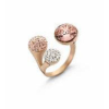  Victoria Rose gold színű színes köves gyűrű