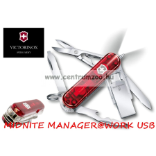  Victorinox Midnite Manager@Work Usb 32Gb Pendrive Zsebkés, Svájci Bicska (4.6336.Tg32) horgászkés
