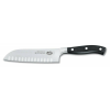 Victorinox Victorinox kovácsolt Santoku kés 7.7323.17G - 17 cm, POM, bordázott, bordázott