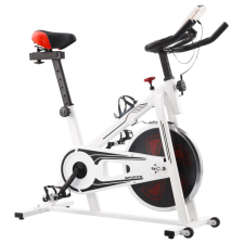  VID fehér-piros edző/szobabicikli pulzusmérővel szobakerékpár