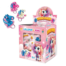 Vida&#039;s Unicorn Lollipop Ring - 12 g csokoládé és édesség