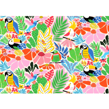  Vidám dzsungel puzzle - 1000 darabos puzzle, kirakós