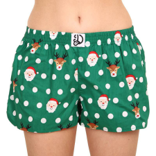  Vidám női bő szárú boxeralsók Dedoles Mikulás és Rudolf (DWLB002) XL női alsó