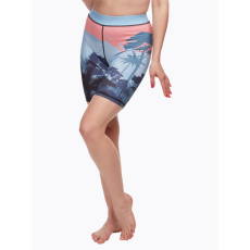 Vidám női rövid leggings Dedoles Esténként a dzsungelben (D-W-AW-BS-C-C-1286) XS