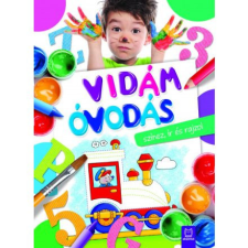  Vidám óvodás színez, ír és rajzol egyéb könyv