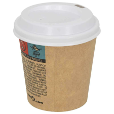 vidaXL 1000 db fehér műanyag papír kávéscsésze fedelek Ø60 mm 4oz party kellék