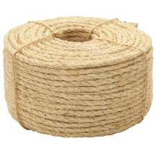 vidaXL 100% szizálkötél 8 mm 100 m kábel és adapter
