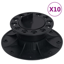 vidaXL 10 db állítható láb deszkázathoz 60-88 mm építőanyag