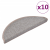 vidaXL 10 db világosbarna lépcsőszőnyeg 65x24x4 cm (149755)