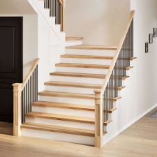 vidaXL 12 db tömör tölgyfa lépcsőfokok kezeletlen 120x30x2 cm lakástextília