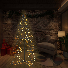 vidaXL 160 LED-es beltéri/kültéri kúp alakú karácsonyfa 78 x 120 cm kerti dekoráció