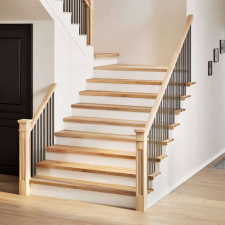 vidaXL 16 db tömör tölgyfa lépcsőfokok kezeletlen 110x25x2 cm építőanyag