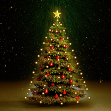 vidaXL 180 LED-es karácsonyi fényháló 180 cm karácsonyfa izzósor