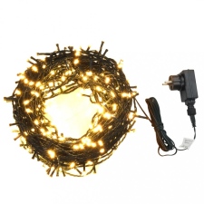 vidaXL 2000 meleg fehér LED-es kültéri/beltéri fényfüzér 200 m IP44 karácsonyfa izzósor