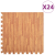 vidaXL 24 db famintás EVA habszivacs puzzle tornaszőnyeg 8,64 ㎡