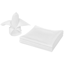 vidaXL 25 db fehér szalvéta 50 x 50 cm papírárú, csomagoló és tárolóeszköz