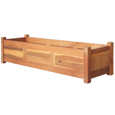 vidaXL 2 db akácfa kerti magaságyás 100 x 30 x 25 cm (3057522) kerti tárolás