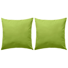 vidaXL 2 db almazöld kültéri párna 45 x 45 cm lakástextília
