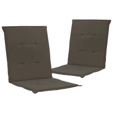 vidaXL 2 db antracitszürke párna kerti székhez 100 x 50 x 3 cm kerti dekoráció