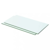 vidaXL 2 db átlátszó panel üvegpolc 50 x 20 cm